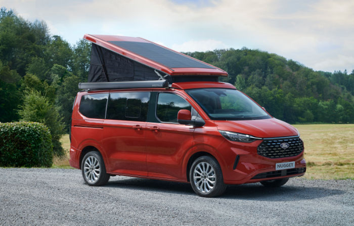 Nieuwe Ford Kampeerwagen