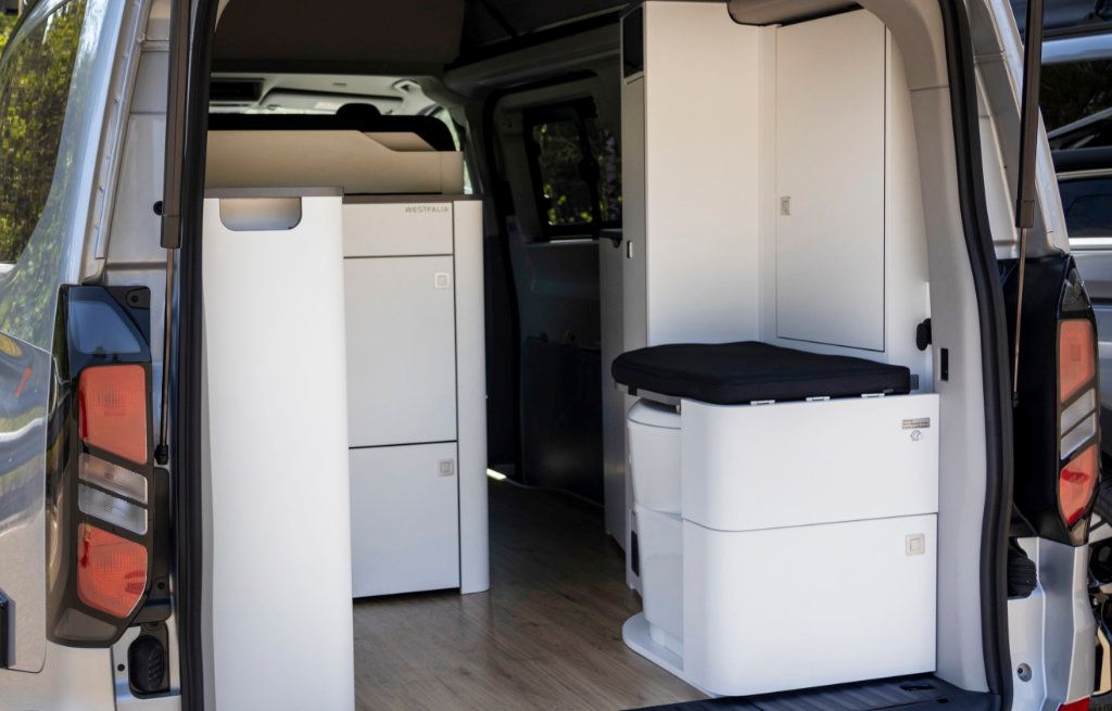 Ingebouwd toilet Ford Nugget