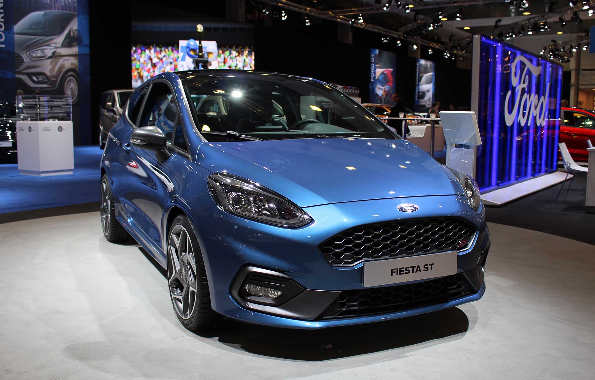 Fiesta ST close-up Autosalon 2018