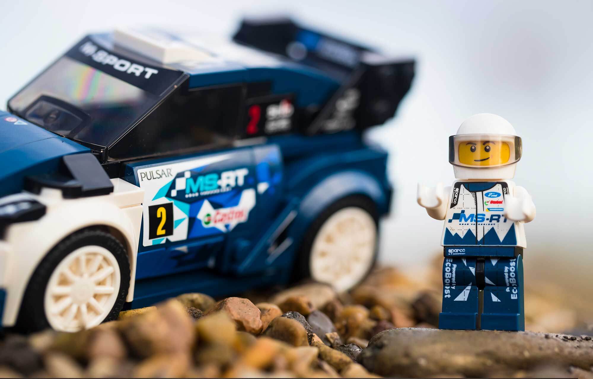 Ford M-Sport WRC Lego-wagen