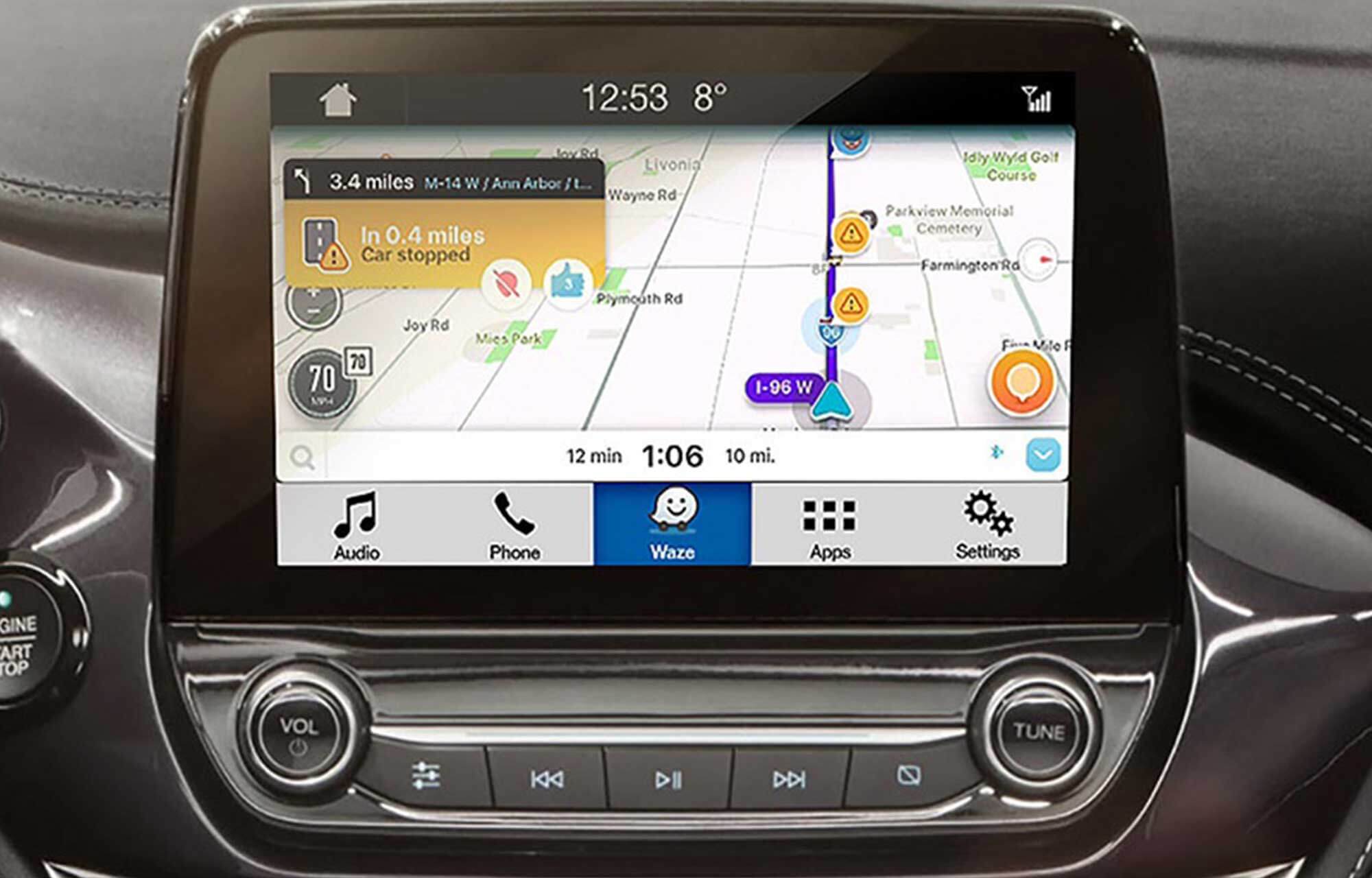 Waze Applink SYNC 3 routebeschrijving