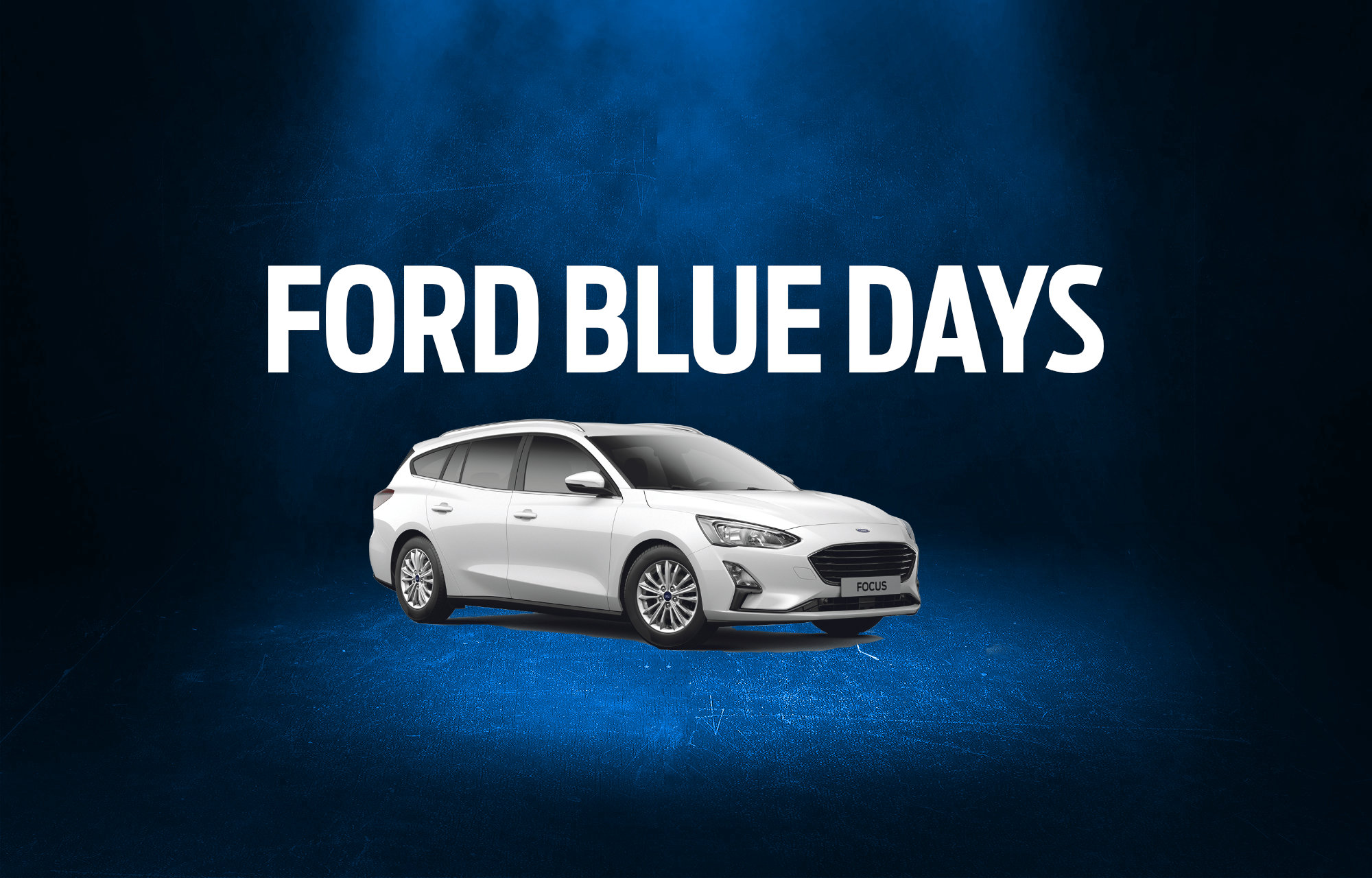 Promotie Ford Blue Days Garage Geudens