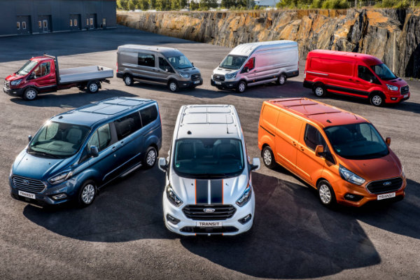 Offre de véhicules utilitaires Ford