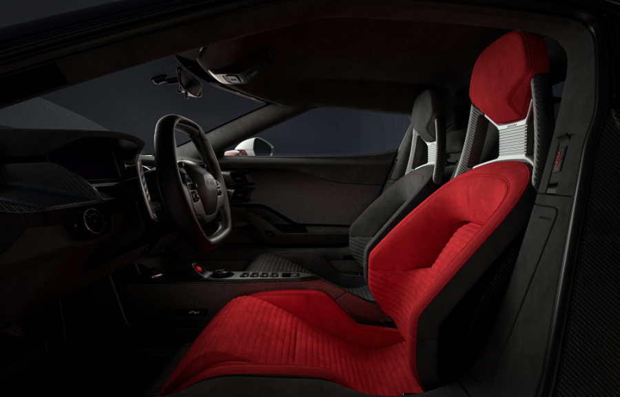 2022 Ford GT LM Edition bestuurdersstoel