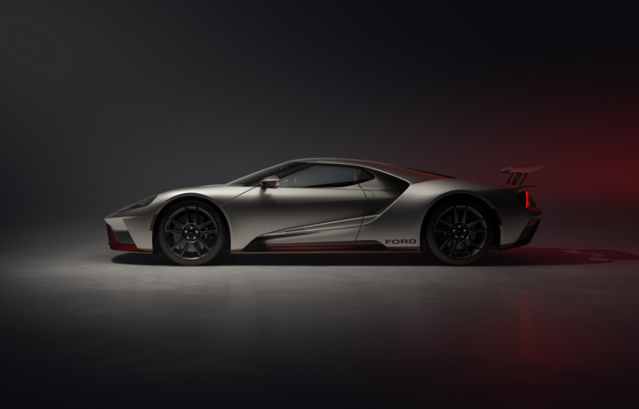 2022 Ford GT LM Edition zijkant