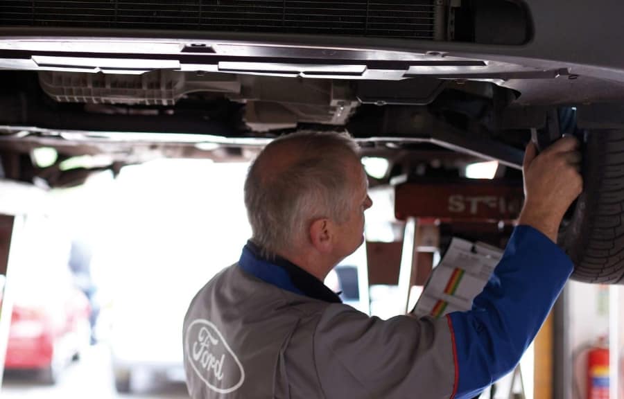 Ford onderhoudsintervallen