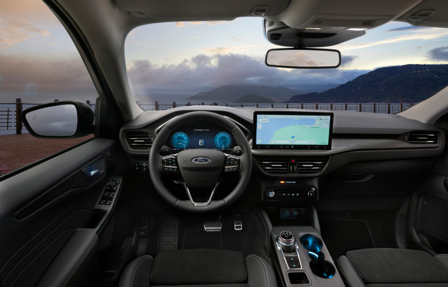 Nieuwe Ford Kuga Active SUV bestuurderszetel