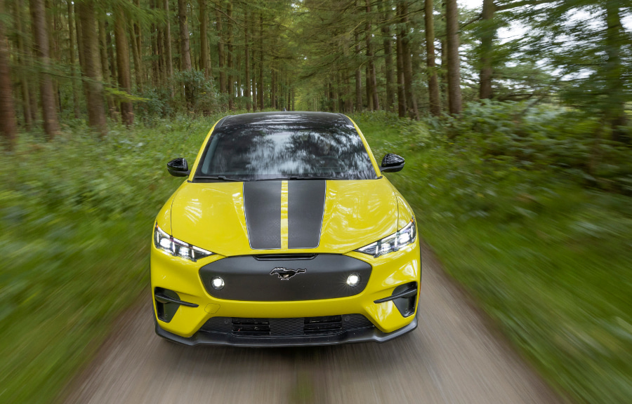 Nouvelle Ford Mustang Mach-E Rally face avant