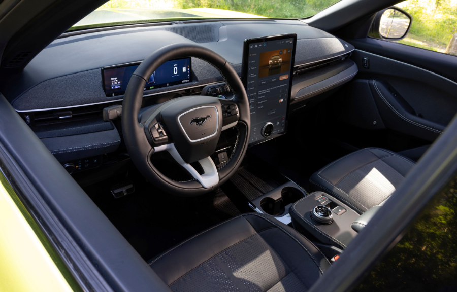 Mustang Mach-E Rally bestuurdersstoel