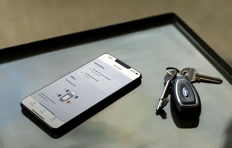 Ford-app Statusmeldingen