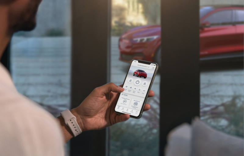 Ford-app starten op afstand