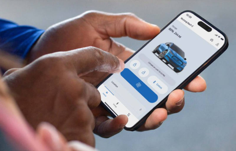 Ford-app vergrendeling op afstand