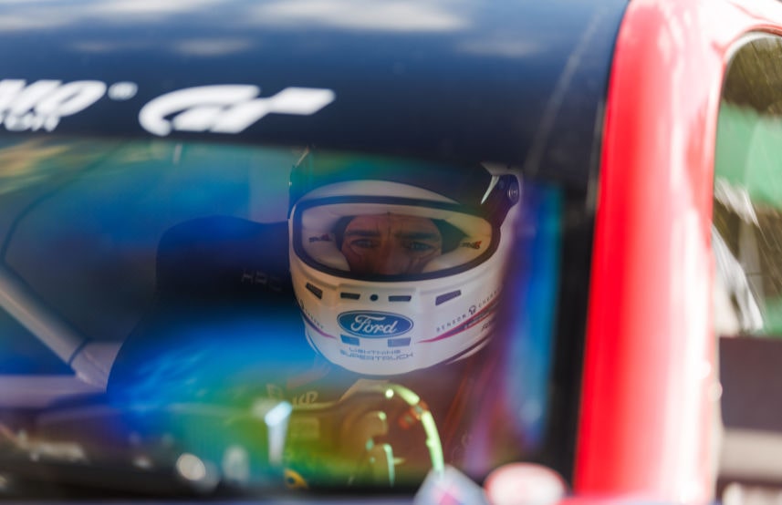 Romain Dumas au volant du Ford F-150 Lightning SuperTruck