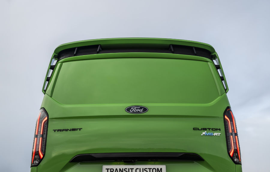 Nouveau spoiler arrière unique Ford Transit Custom MS-RT