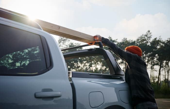 Ford Ranger PHEV en pleine charge