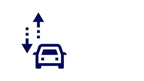 Icône distance de sécurité
