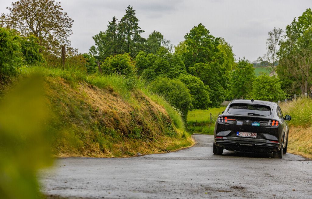 Ford Mustang Mach-E sur l'E-rally