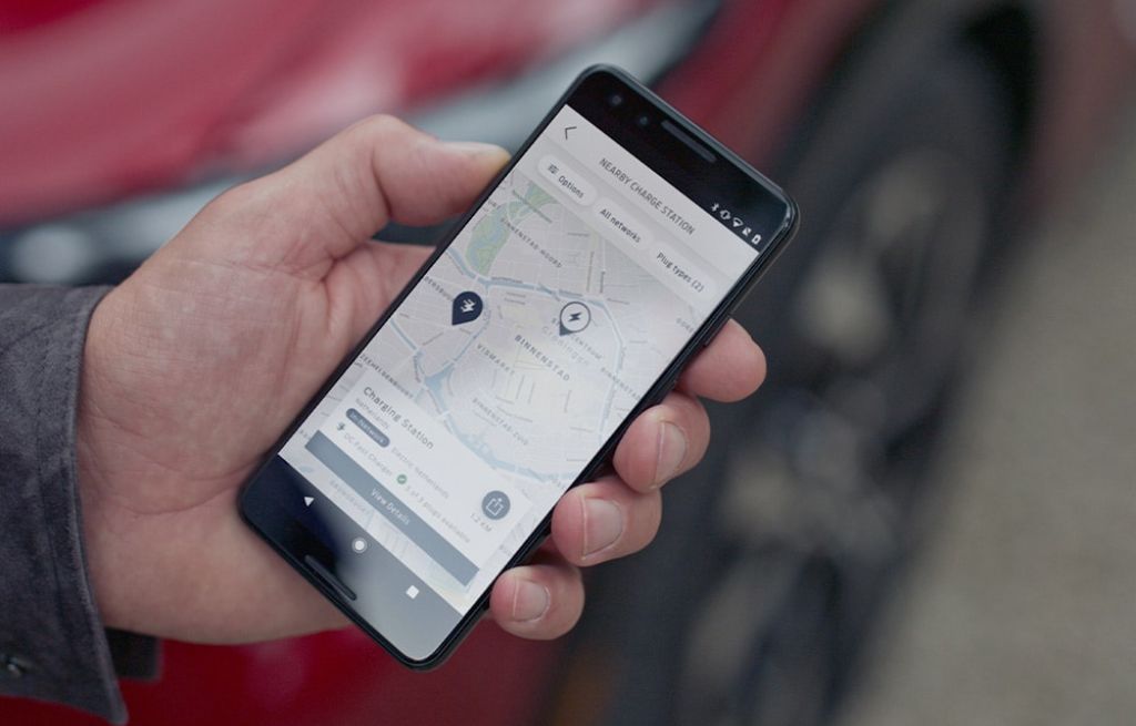 Application de recharge publique Ford