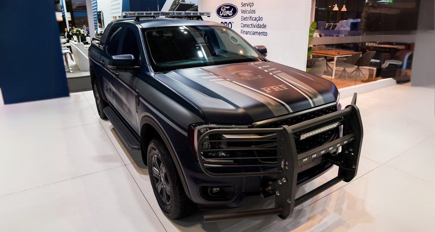 Ford Pro Ranger XLS transformada para a Polícia Rodoviária Federal