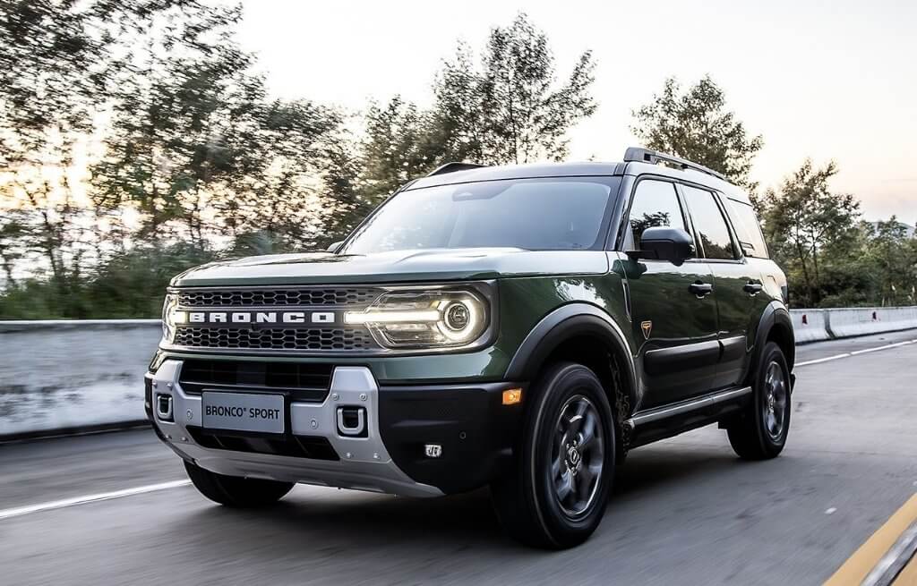 Bronco Sport Ford Bronco Sport na estrada