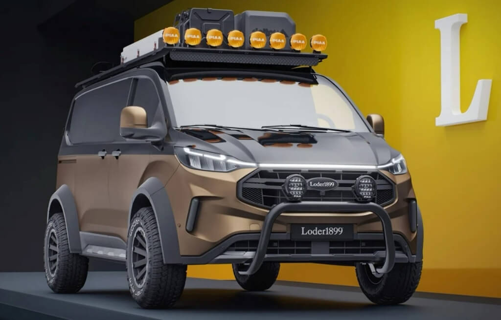 Ford Transit Custom transformada em motorhome high-tech