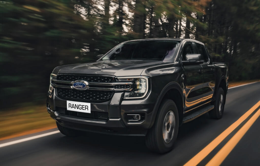 Ranger XLS Ford Ranger XLS na estrada