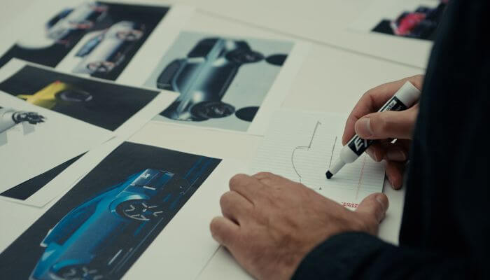 Esboço Nova Picape Média Esboço de desenho de nova picape Ford