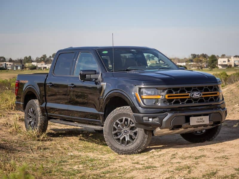 Picape Ford F-150 Tremor em ambiente off road