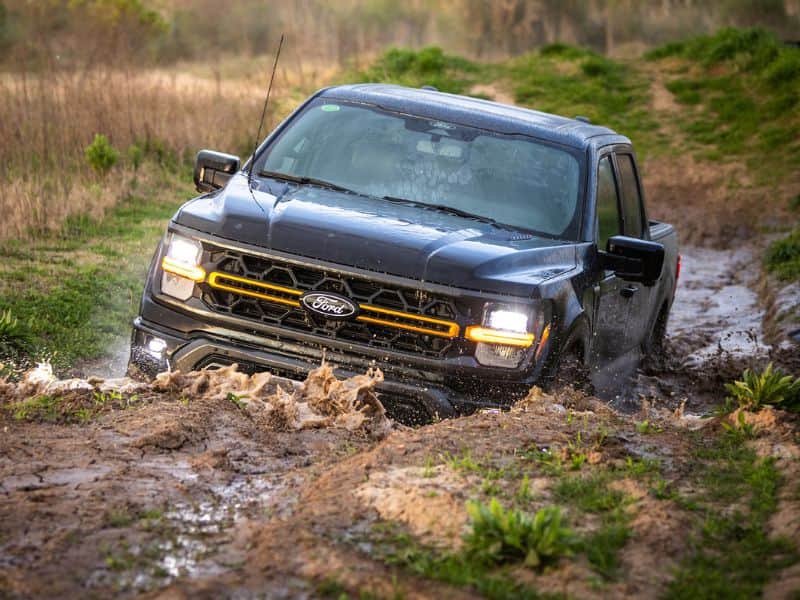 Picape Ford F-150 Tremor em ambiente off road