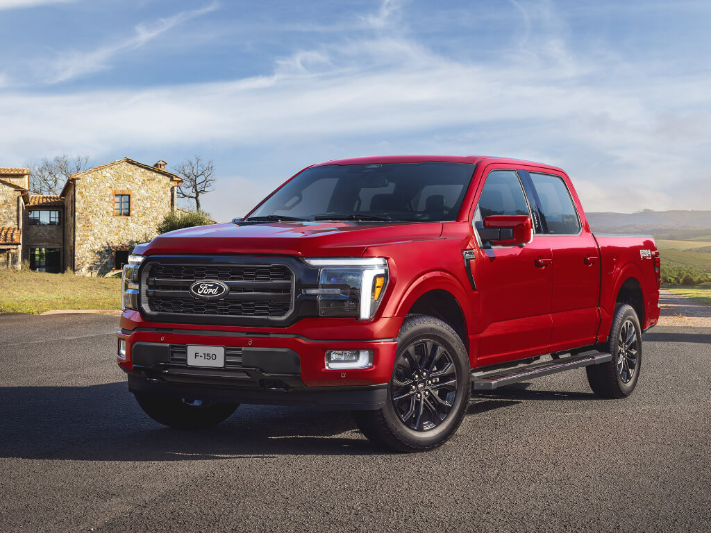 Ford F-150 Lariat Black frontal