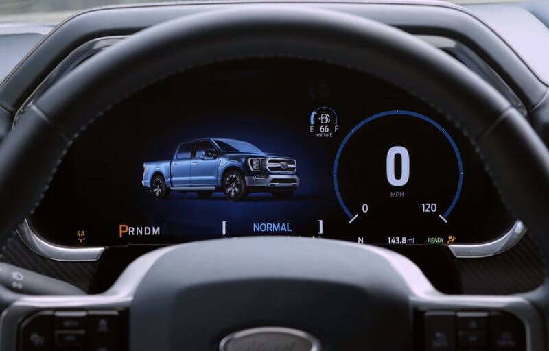 Ford F-150 Painel Modos de Condução
