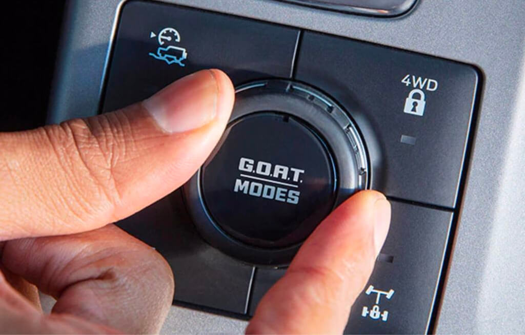 Ford Bronco Sport Seletor GOAT Modes