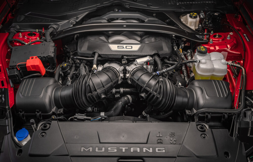 Motor do Ford Mustang GT Performance