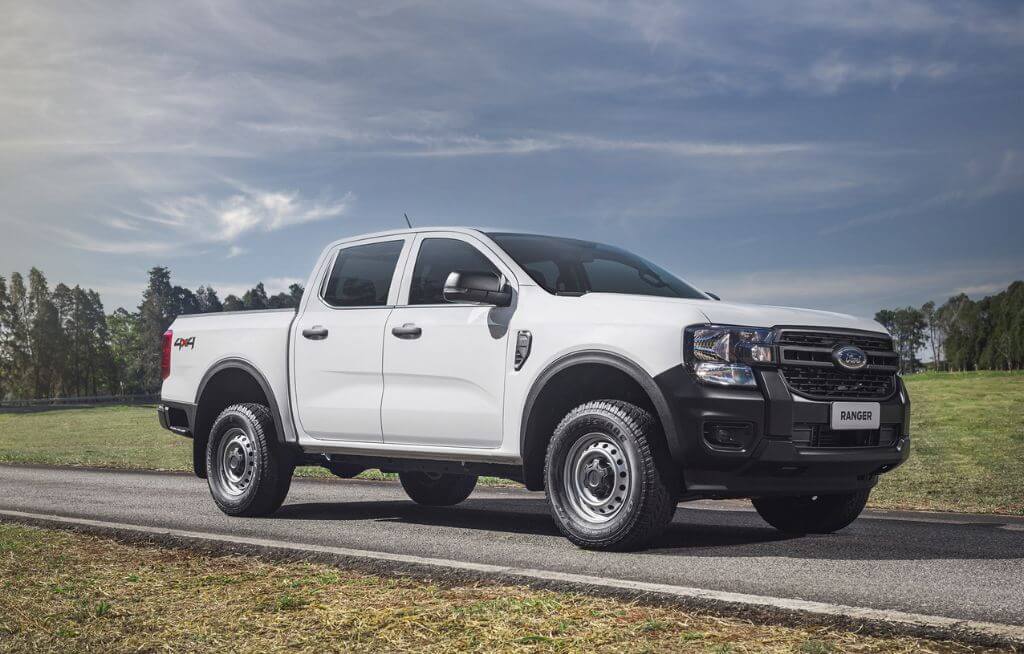 Nova Geração Ford Ranger XL Branca