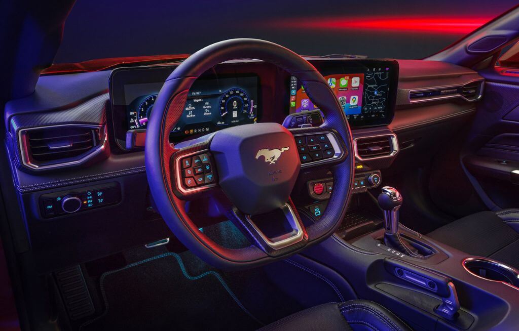 Painel do Ford Mustang GT Performace