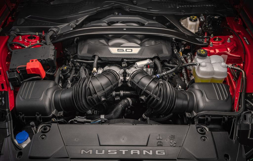 Motor do Ford Mustang GT Performance