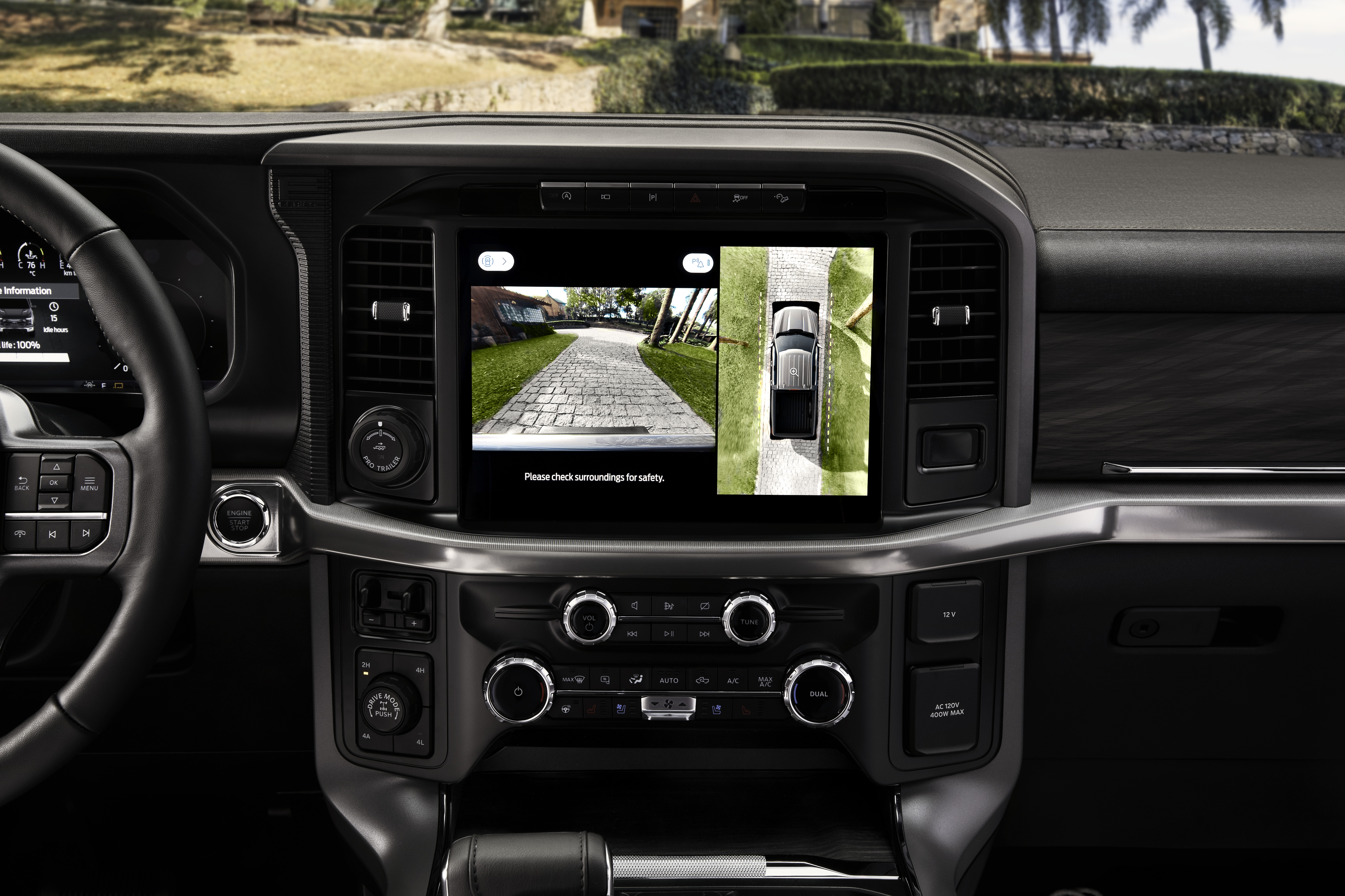 F-150 interior 