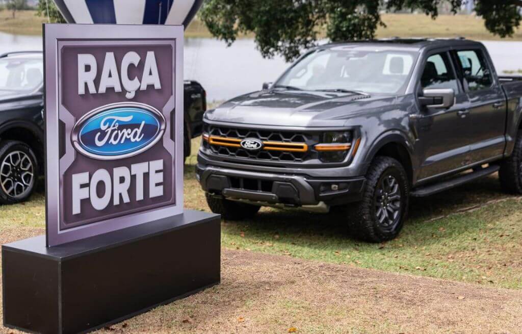 Picape Ford F-150 Tremor em evento Ford Experience