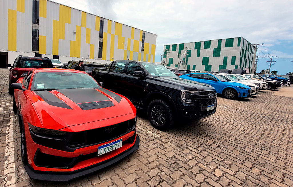 Veículos que são trabalhados pela Ford aqui na Bahia