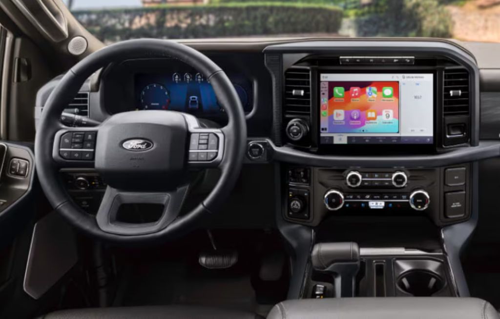 Painel interno da F-150 Lariat