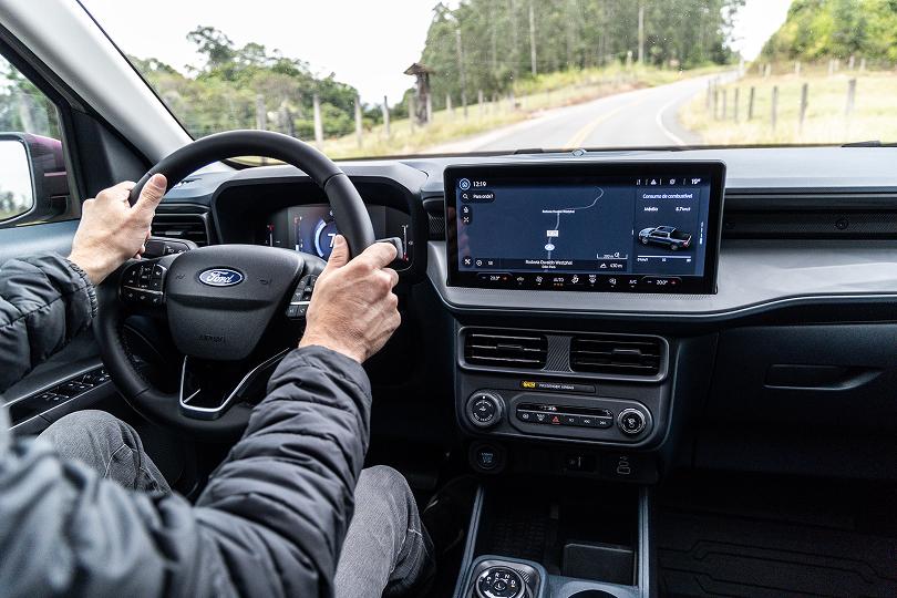 Multimídia Ford Ranger XLS Painel Multimídia da Ford Ranger XLS