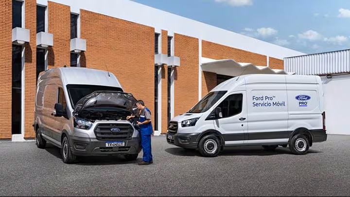 Servicio Móvil Ford Pro Vehículos comerciales Ford especializadas en servicio móvil