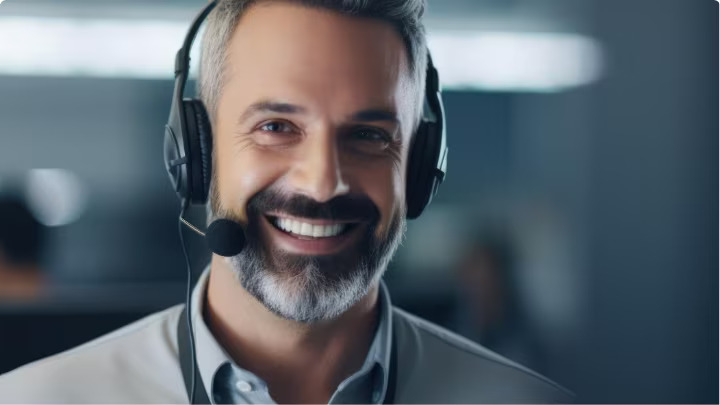 Ranger Expert Un hombre en un call center