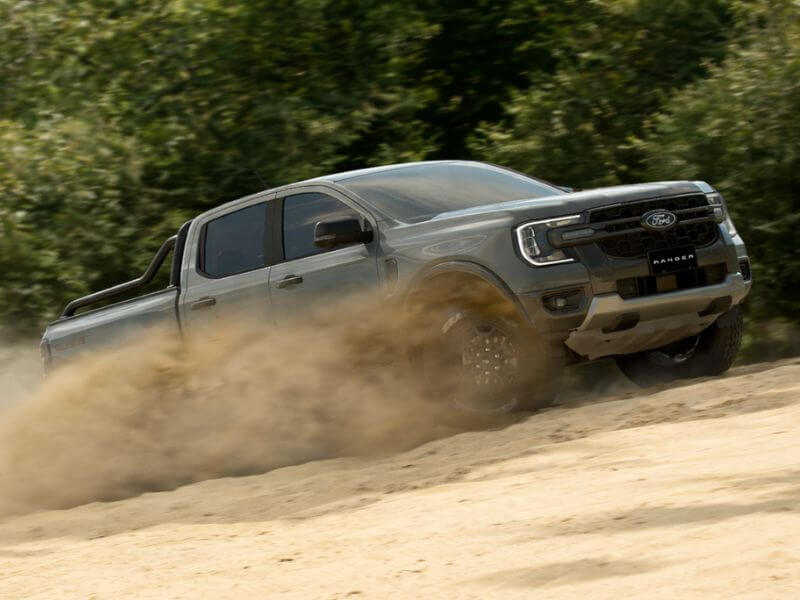 Ford Ranger Tremor Picape Ford Ranger Tremor em ambient arenoso