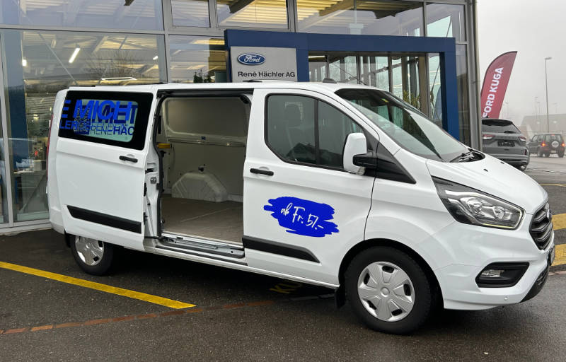 Ford Transit Custom Tür offen