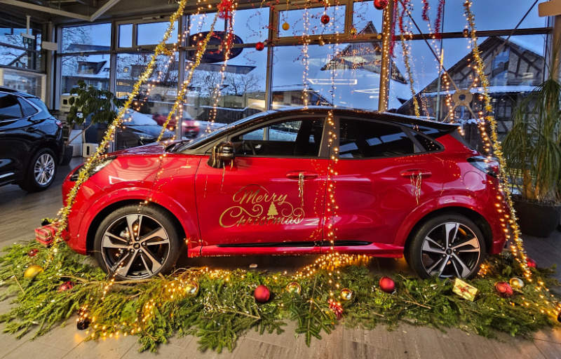 Weihnachtsauto