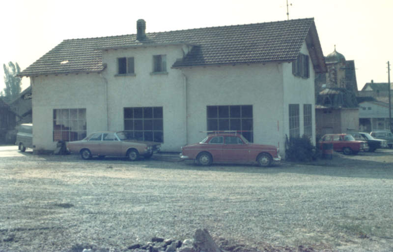 Ältestes Bild der Garage