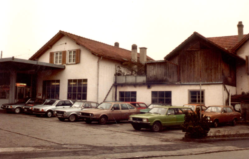 Garage in der Bodenackerstrasse andere Ansicht