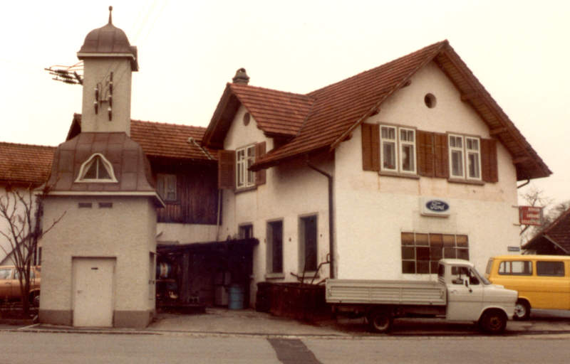 Garage in der Bodenackerstrasse