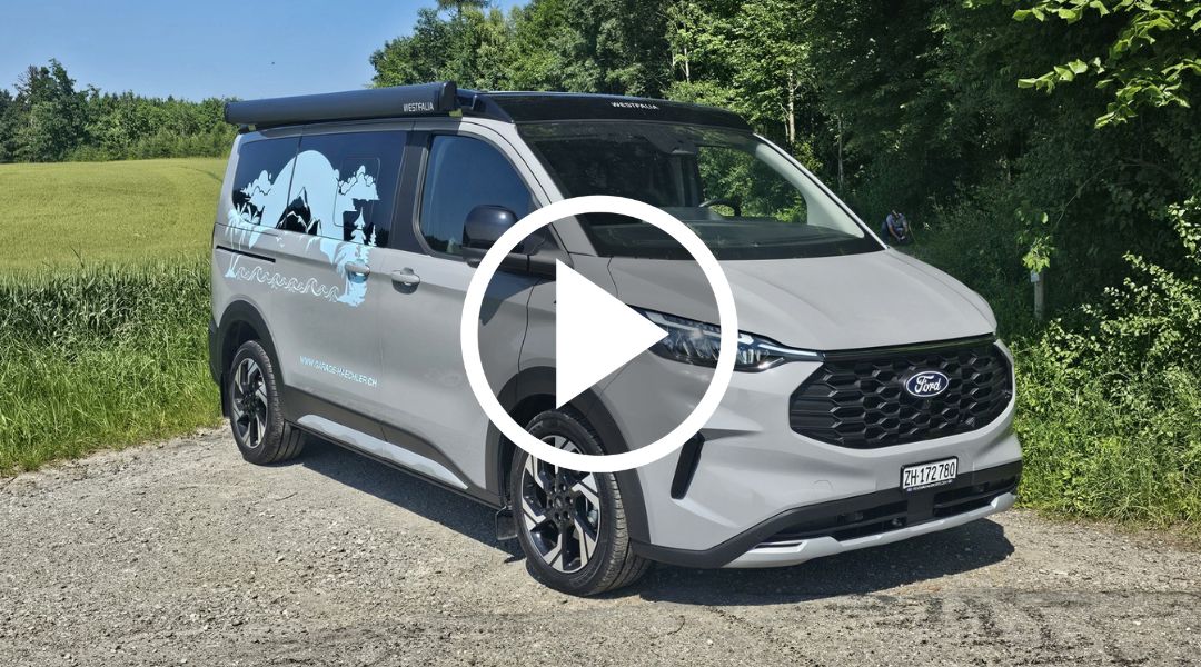 Bild eines grauen Ford Nugget öffnet sich bei Klick in neuem Fenster und spielt ein Video zum Modell ab